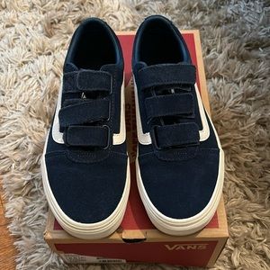 Vans Old Skool V Suede Canvas Shoe Size 6